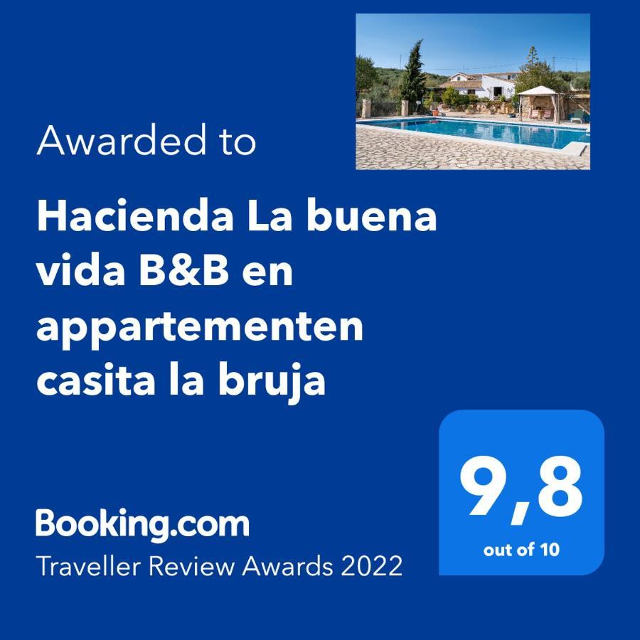 Hacienda La Buena Vida B&B En Appartementen Casita La Bruja Algarinejo Buitenkant foto